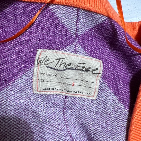 NEW FREE PEOPLE WE THE FREE MANNY CARDI CARDIGAN SWEATER OVERSIZED SMALL - Picture 3 of 12